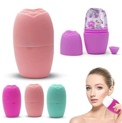 PureGlow Silicone Ice Facial Roller