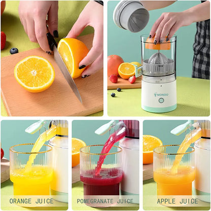 Wireless Slow Juicer – Fresh, Flavorful Juices Anytime, Anywhere!